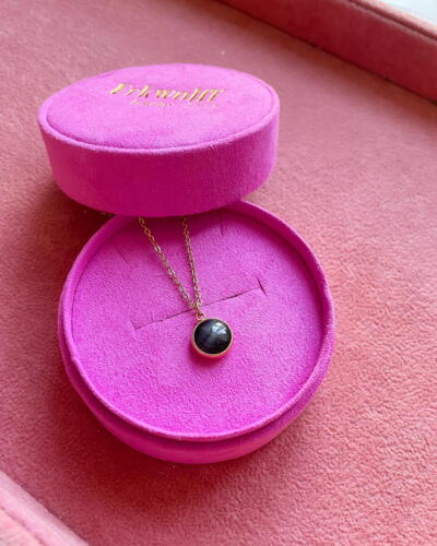 Moon Necklace Black