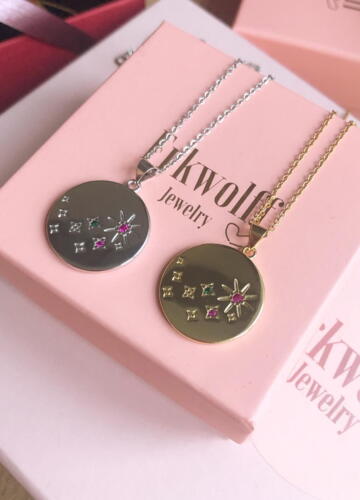 Glitter Stars Necklace