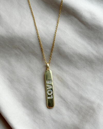 Glitter Love Necklace