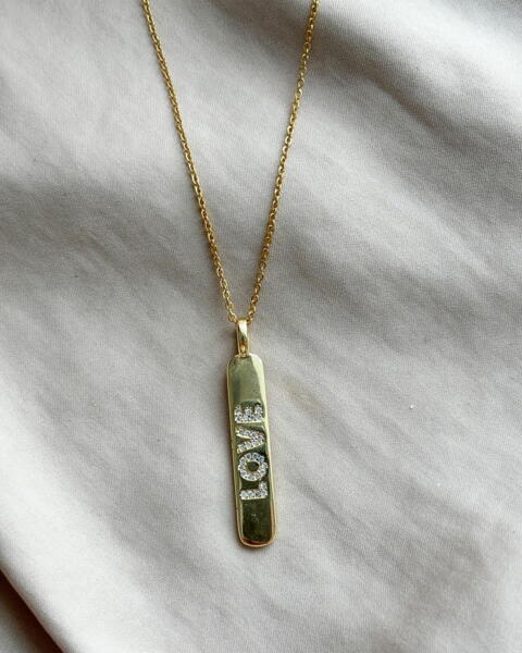 Glitter Love Necklace