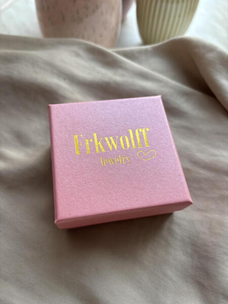 Paper jewelry box 7x7cm