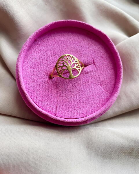 Tree of Life Coin Ring