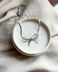 Kleo Bow Necklace 2mm