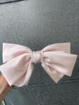 Satin Bow Hair Clip - Small