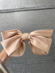 Satin Bow Hair Clip - Small
