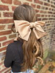 Satin Bow Hair Clip - Small