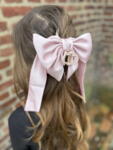 Satin Bow Hair Clip - Long