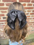 Satin Bow Hair Clip - Giant