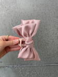 Satin Bow Hair Clip