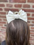Satin Bow Hair Clip
